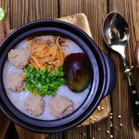 Hình ảnh Cháo bò viên bắc thảo 