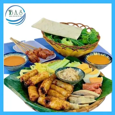 Hình ảnh Mẹt nem chua - chả lụa mini