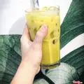 Hình ảnh Trà sữa táo xanh - ly 700ml