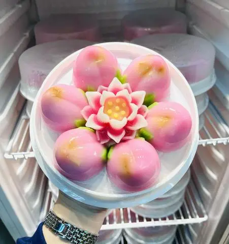 Hình ảnh Rau Câu Sen Đào