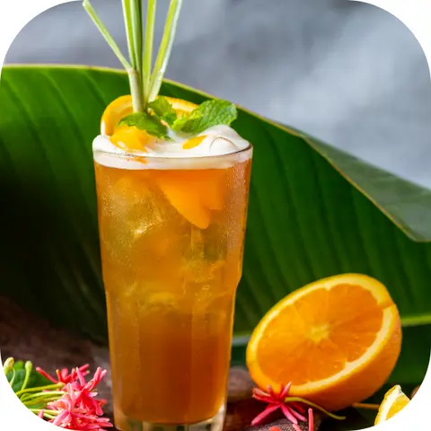 Hình ảnh Trà Đào Cam Sả