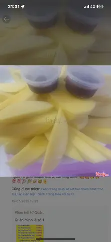 Hình ảnh Xoài chấm mắm ruốc 
