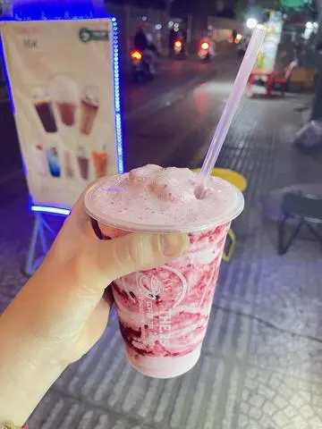 Hình ảnh Sữa Chua Hibiscus Tươi 