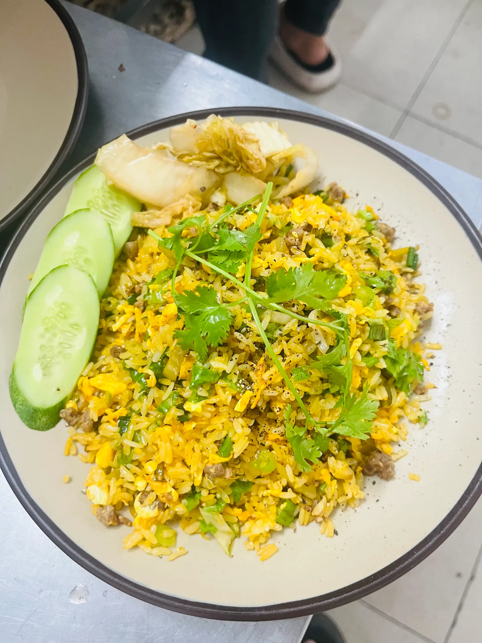 Hình ảnh Cơm chiên dưa bò