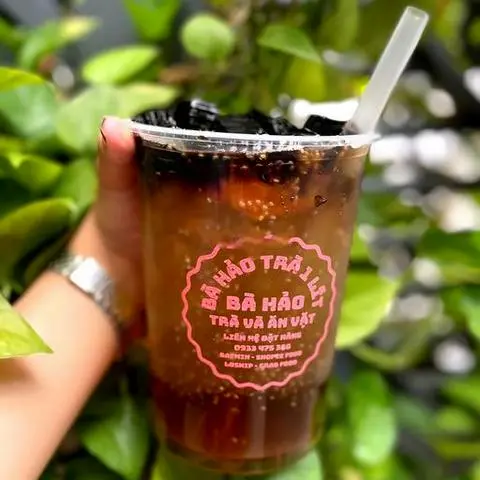 Hình ảnh Trà Sữa Lài Fulltopping ly 1 lít
