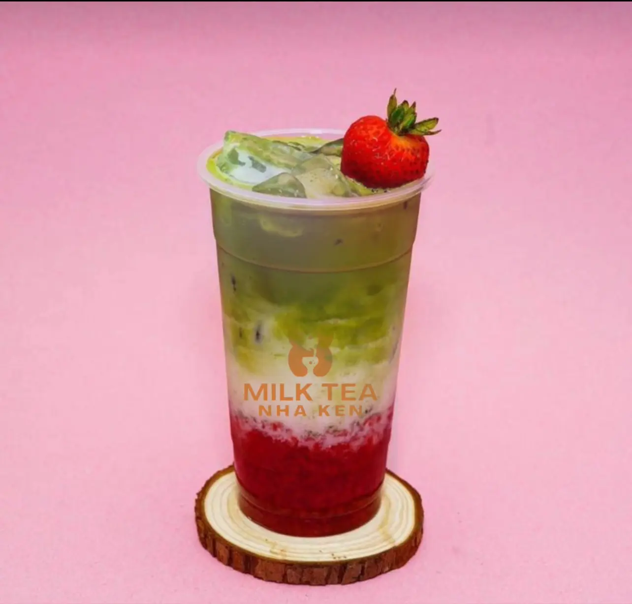 Hình ảnh Matcha Sữa Dâu 