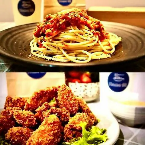 Hình ảnh Happy Combo:  Spaghetti bolognese - Fried chicken