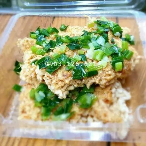 Hình ảnh Cơm Cháy Chà Bông Mở Hành