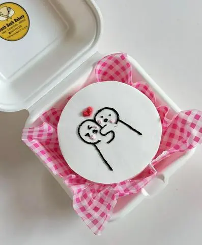 Hình ảnh bánh kem bento mă 10