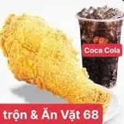 Hình ảnh Đùi Gà Rán Giòn+ 1 ly coca 500ml