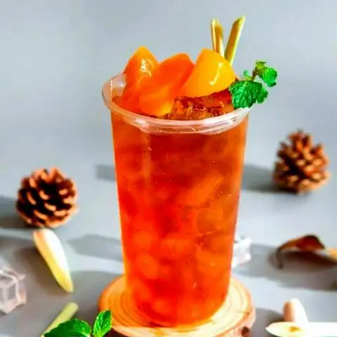 Hình ảnh Trà Đào Cam Sả