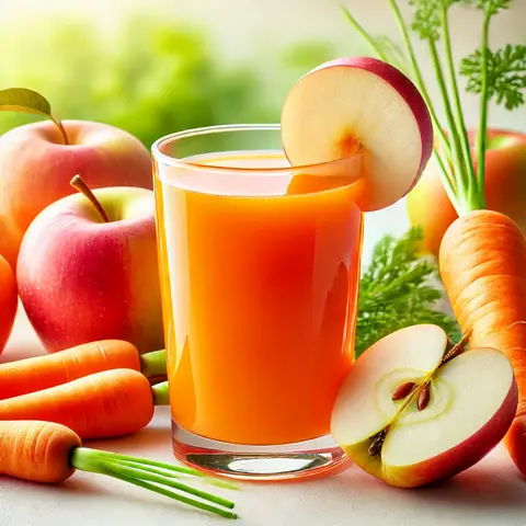 Hình ảnh Nước ép mix táo - cà rốt