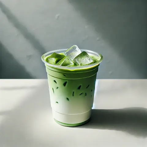 Hình ảnh Matcha Latte Dưa Lưới