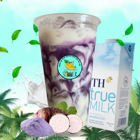 Hình ảnh Khoai Môn Latte 