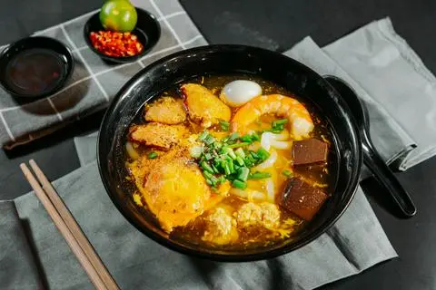 Hình ảnh Bánh canh cúm đầy đủ