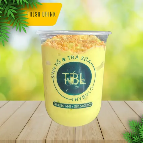 Hình ảnh Sinh tố bơ dừa