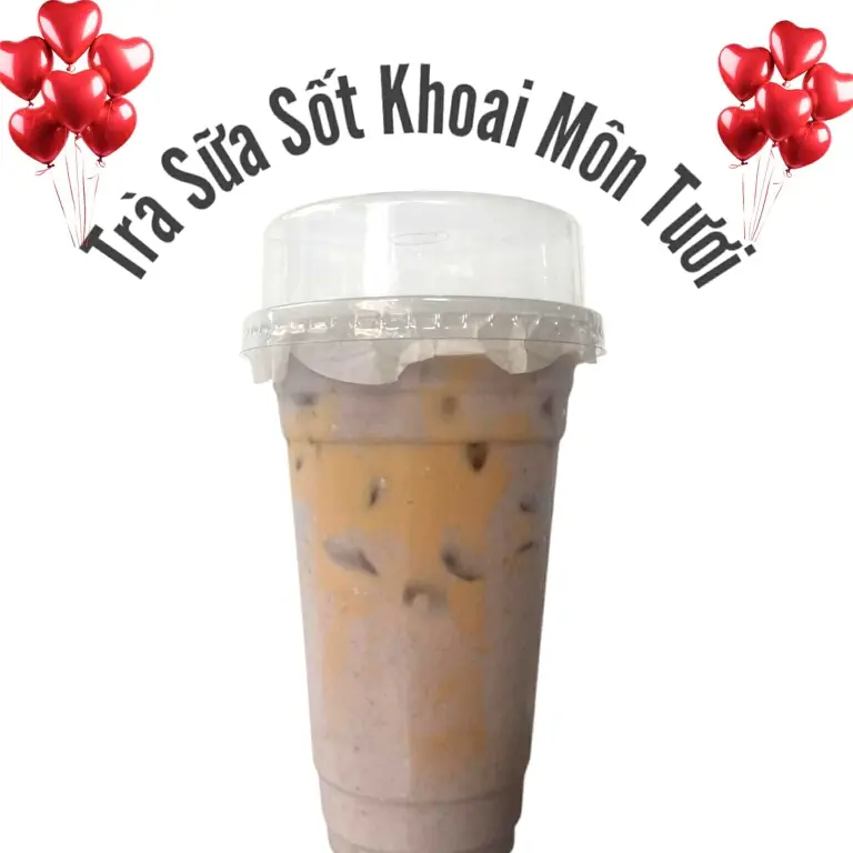 Hình ảnh Trà Sữa Sốt Khoai Môn Tươi ( 700ml )