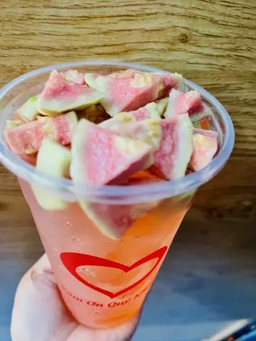 Hình ảnh Trà Ổi Hồng 