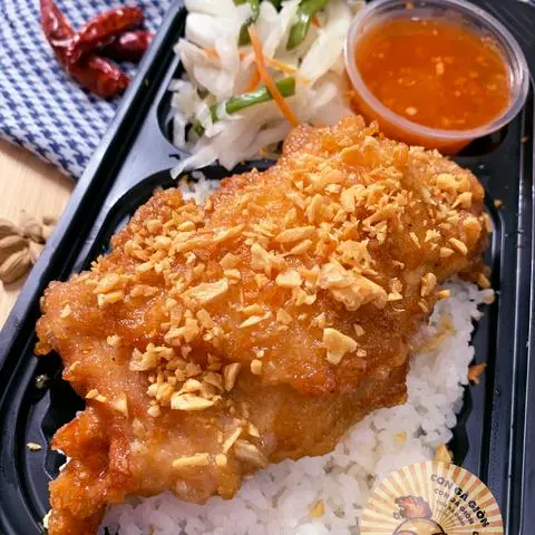 Hình ảnh Cơm gà sốt xí muội tắc