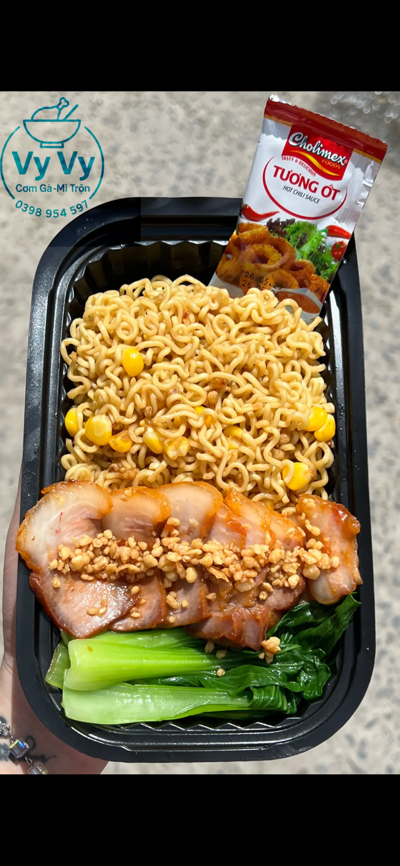 Hình ảnh Mì trộn Xá Xíu