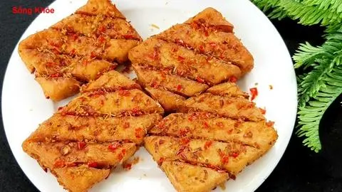 Hình ảnh Đậu Hủ Chiên Sả Ớt
