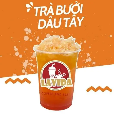 Hình ảnh Trà Bưởi Dâu Tây