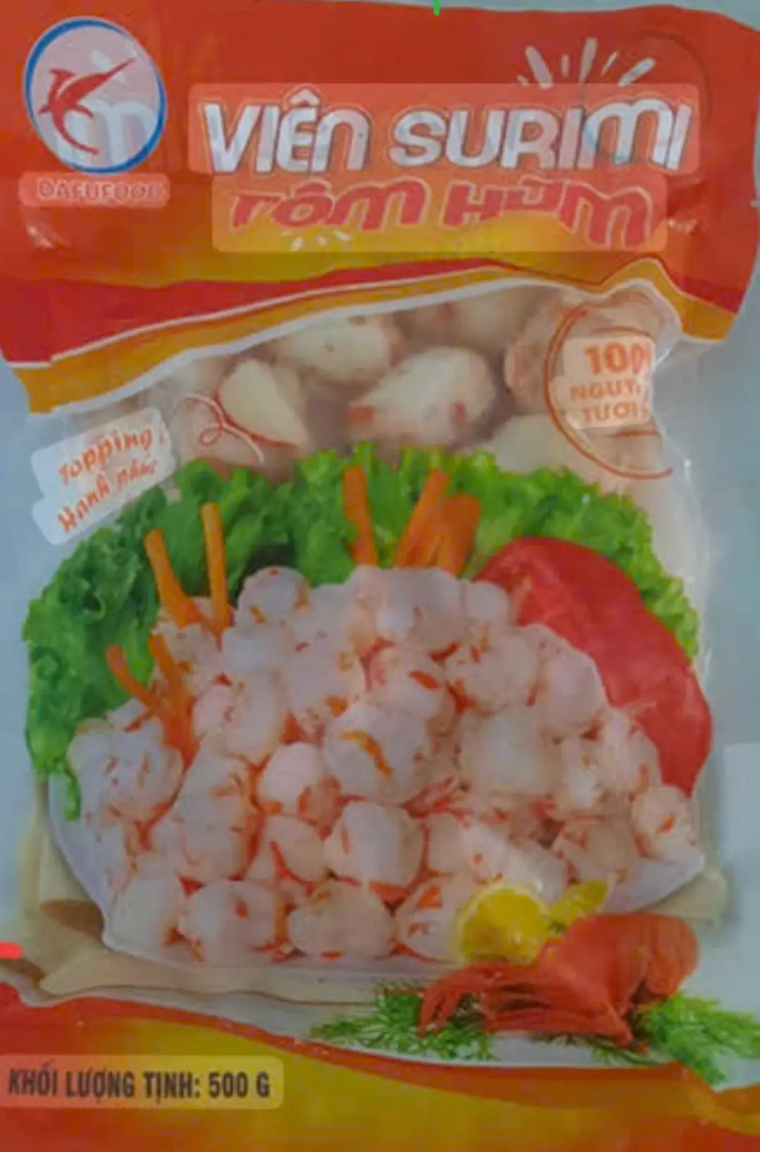 Hình ảnh CHẢ VIÊN TÔM HÙM ( gói 500g)