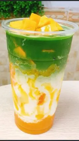 Hình ảnh sữa tuoi matcha đường đen 