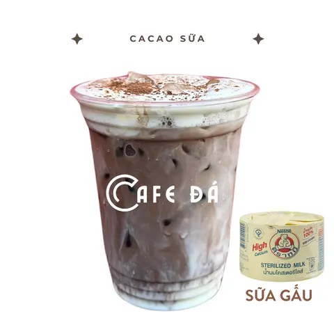 Hình ảnh Cacao sữa gấu size M