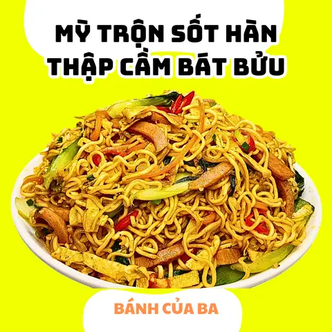 Hình ảnh Mỳ Trộn Thập Cẩm Sốt Ngon Đặc Biệt 