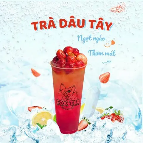 Hình ảnh Trà dâu tây