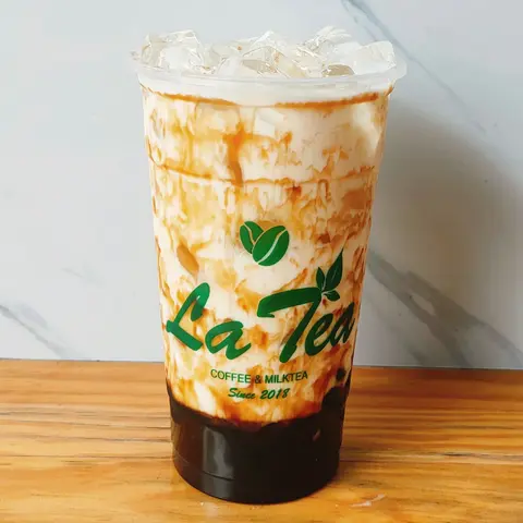 Hình ảnh Sữa tươi trân châu đường nâu