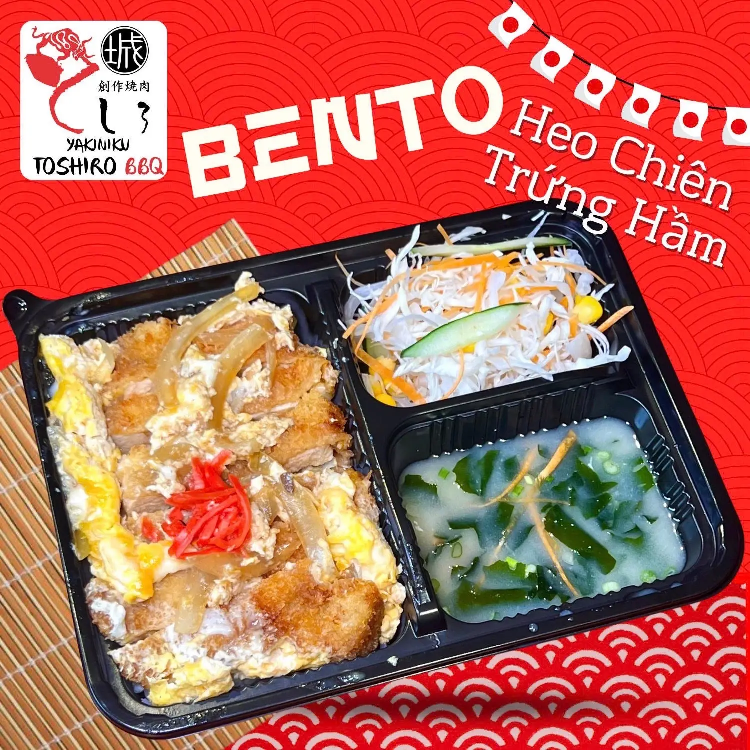 Hình ảnh Set cơm heo chiên xù trứng hầm