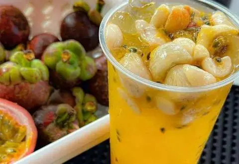 Hình ảnh Trà Chanh Dây Măng Cụt
