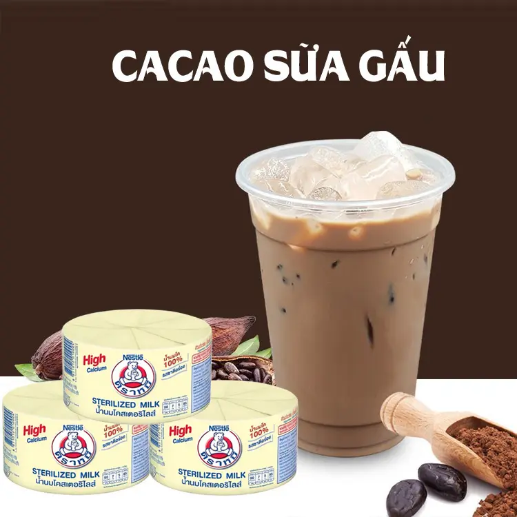 Hình ảnh Cacao Sữa Gấu