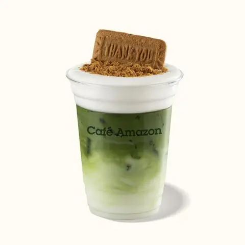 Hình ảnh Matcha Latte Bánh Quy Giòn (M)