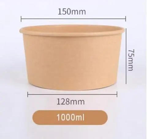Hình ảnh Combo hộp giấy có nắp và muỗng đũa 