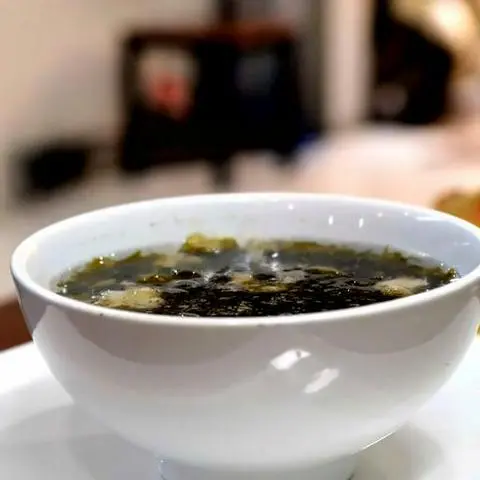 Hình ảnh Canh rong biển thịt bằm