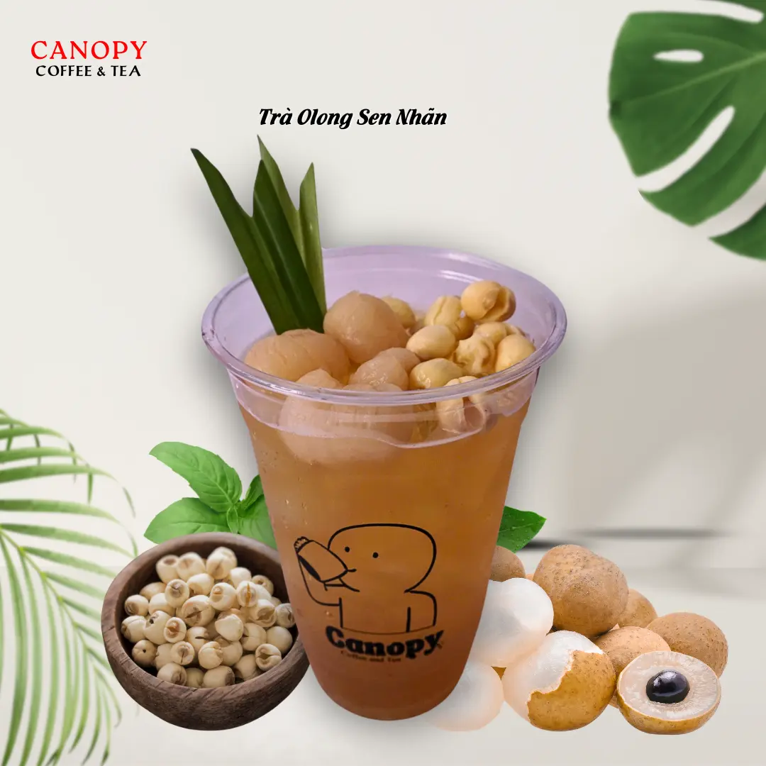 Hình ảnh Trà olong sen nhãn
