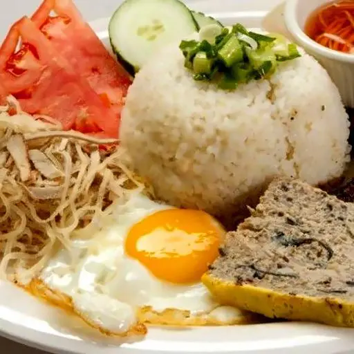 Hình ảnh Cơm Tấm Bì + Chả + Ốp La (Không Sườn)