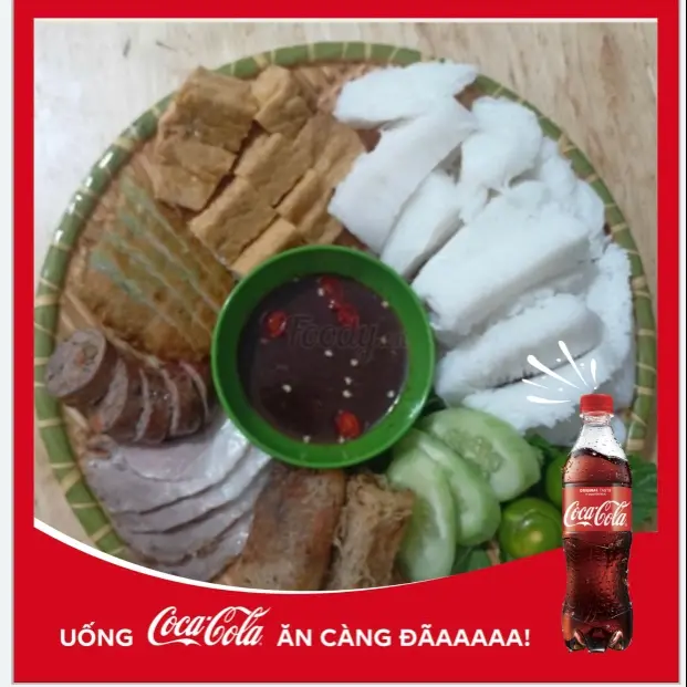 Hình ảnh Bún đậu đầy đủ+Coca