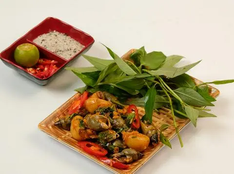 Hình ảnh Ốc cà na cháy tỏi