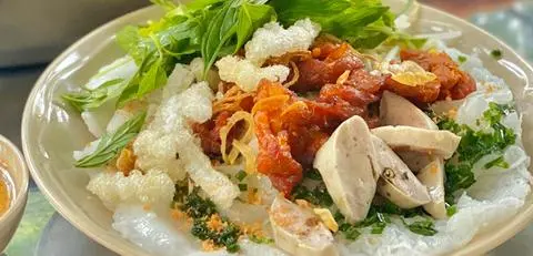 Hình ảnh Bánh Ướt Thịt Nướng 
