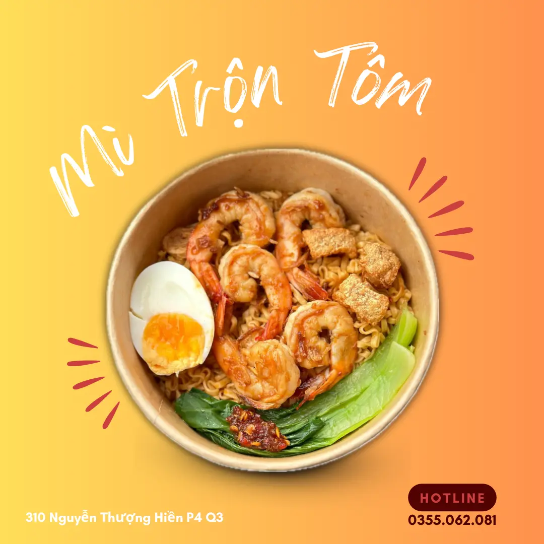 Hình ảnh Mì Trộn Tôm
