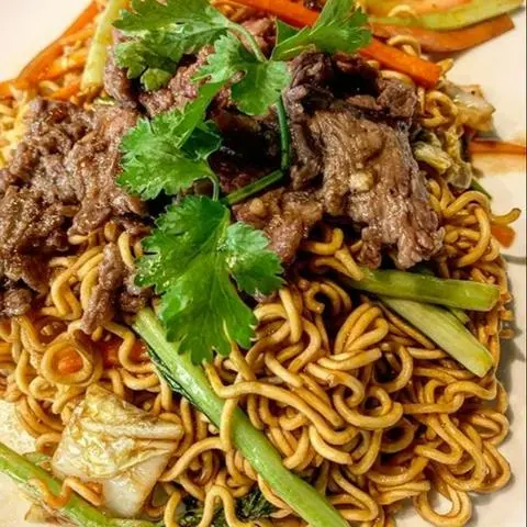 Hình ảnh hủ tiếu mềm xào thịt bò
