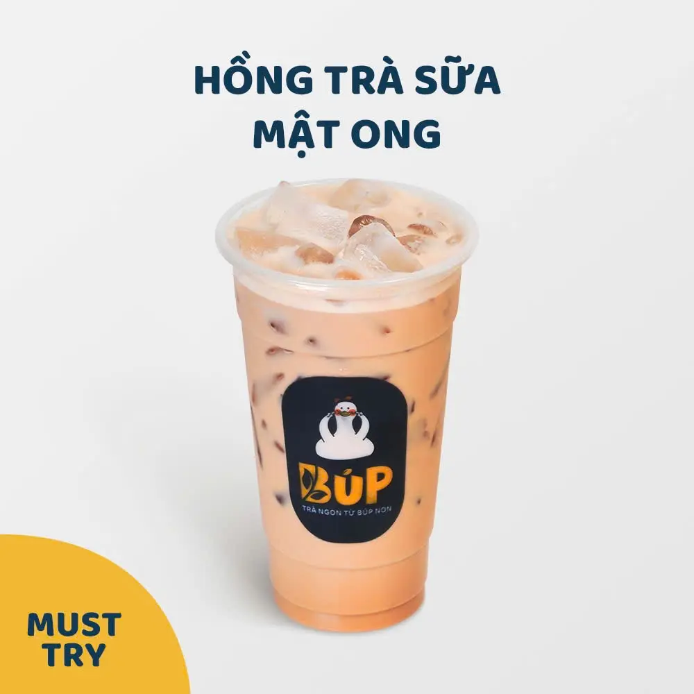 Hình ảnh Hồng trà sữa mật ong