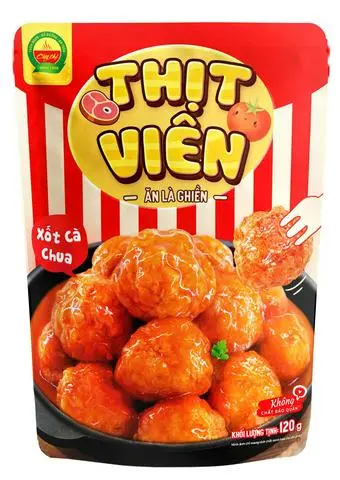 Hình ảnh Thịt viên sốt cà chua