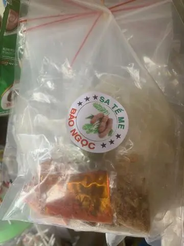 Hình ảnh Bánh tráng sa tế me