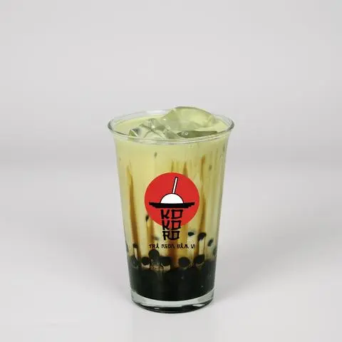 Hình ảnh Sữa tươi trân châu đường đen matcha