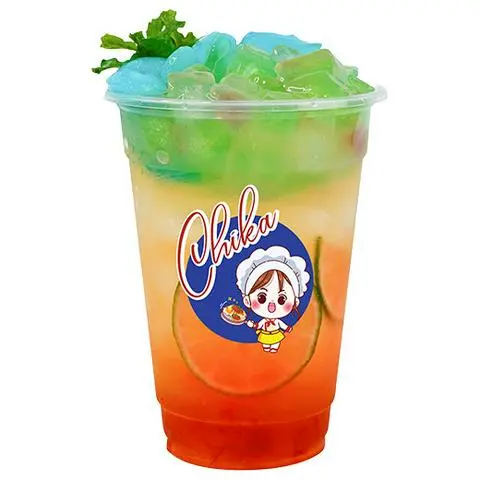 Hình ảnh Trà Bưởi Hồng 700ml